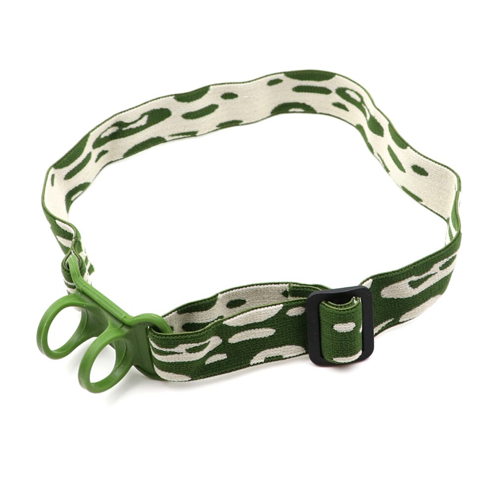Taschenlampe Kopf Band Gurt Einstellbare Nylon Seite frontal Kopfband für LED Taschenlampe zu Scheinwerfer Kopf Licht Gummiband: Sektion D