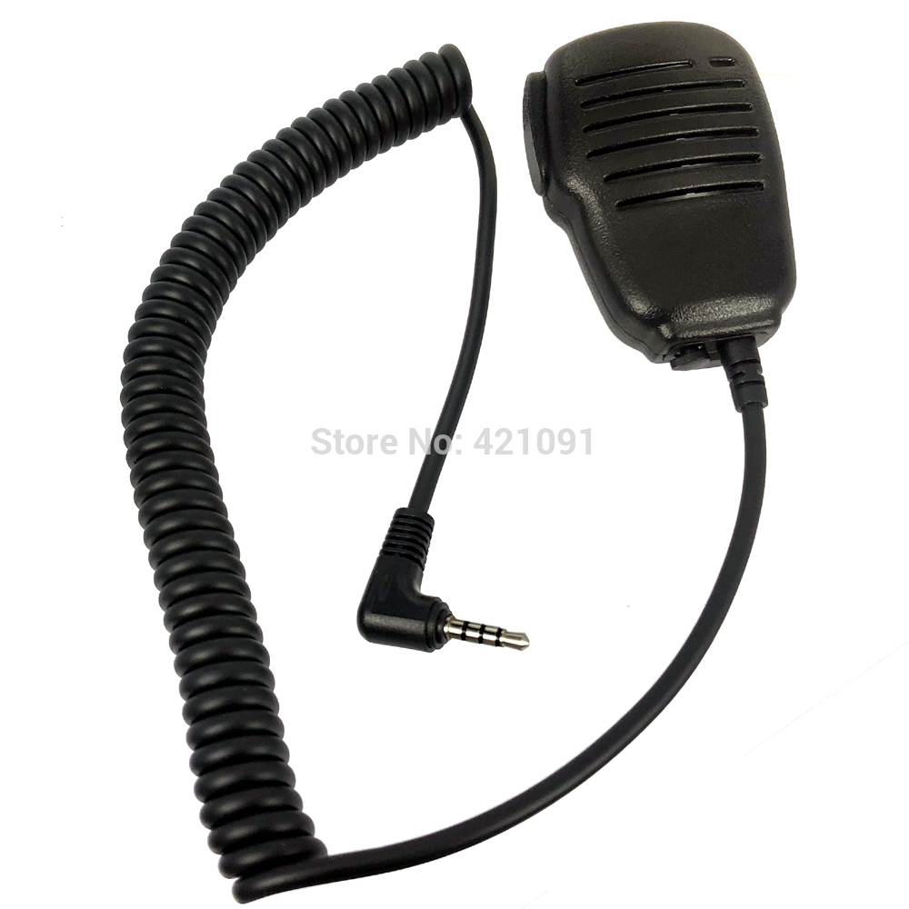 Nuovo PTT oratore Mic Microfono per YAESU vertice VX-3R FT-60R FT1dott FT2dott VX-10 VX-17 VX-110 VX-150 VX-130 Walkie talkie Radio