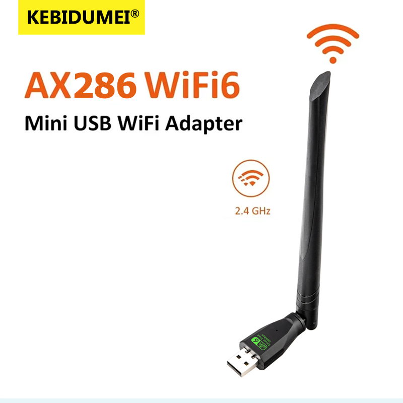 Adaptador wifi 6 bluetooth5.3 placa de rede sem fio 900mbps usb dongle sinal mini receptor para computador portátil windows10/11 driver grátis: BRANCO
