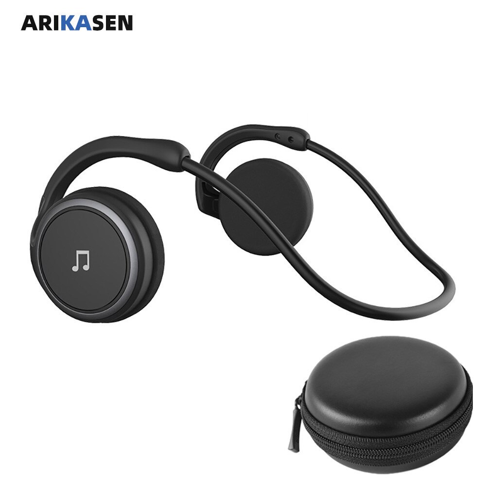 A6 Bluetooth 5.0 Hoofdtelefoon Sport Running Draadloze Koptelefoon Comfortabele 11 Uur Muziek Draagbare Bluetooth Headset Met Microfoon Case