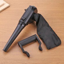 Angle Grinder Converted Into Blower Suction Leaf Dust Collector Vacuum Cleaner Cordless Electric Air Blower