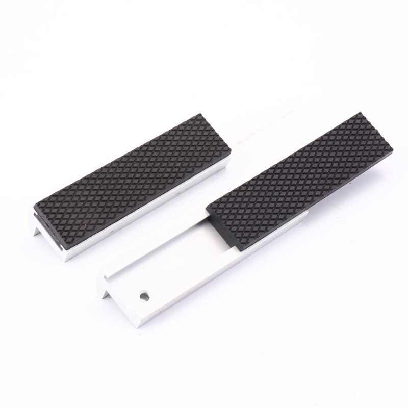 2-piece Vise Multi-purpose 3-inch Soft Vise Insert Can Be Used As An Accessory on Any Drill Press Jaw Pad Rubber Jaws bench