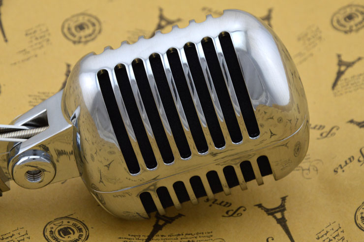 Wired Vintage Classic Microphone Top Dynamic Moving Coil Mike Deluxe Metal Vocal Old Style Ktv Mic Z6 mike