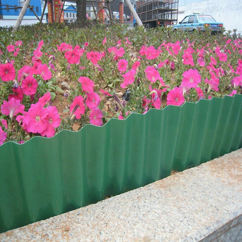 10/12/15/20CM pelouse frontière clôture jardin herbe bord frontière clôture mur rouleau peut CSV