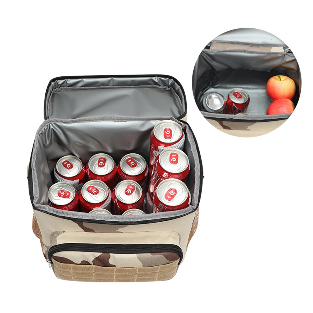 Orange wasserdichte weiche Kühltasche für Reisen Picknick 16L Mittagessen Isolie Orange wasserdichte weiche Kühltasche für Reisen Picknick 16L Mittagessen Isolie