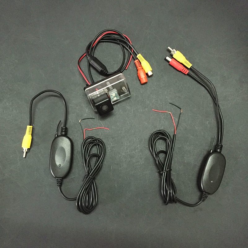 Cámara trasera para coche inalámbrico para Citroen C3 Picasso C4 Picasso, bricolaje, fácil instalación, cámara trasera, luz de matrícula OEM