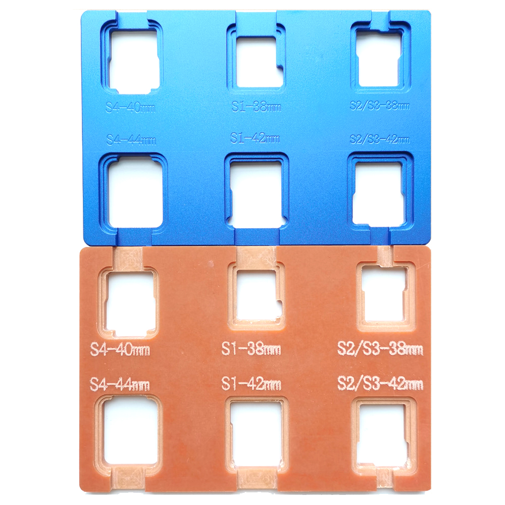 For Apple Watch Seires 1 2 3 4 5 6 (6 in 1) S6 S5 S4 S3 S2 Precision Alignment Mould Touch Panel Glass OCA Glue Laminating Mold