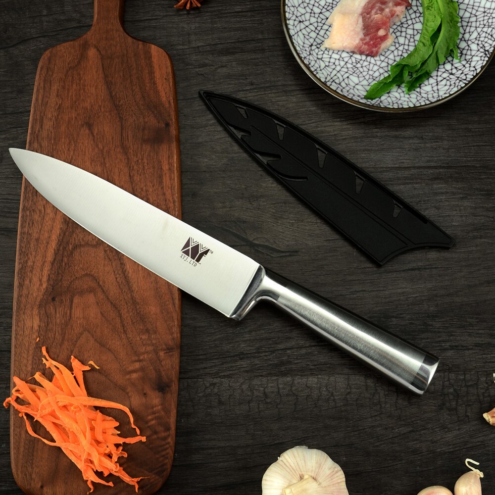 XYj Japanischen Küche Messer einstellen Edelstahl Ultra Scharfe Klinge Kochmesser Bausatz Sushi Sashimi Gemüse Brot Obst Fleisch Messer