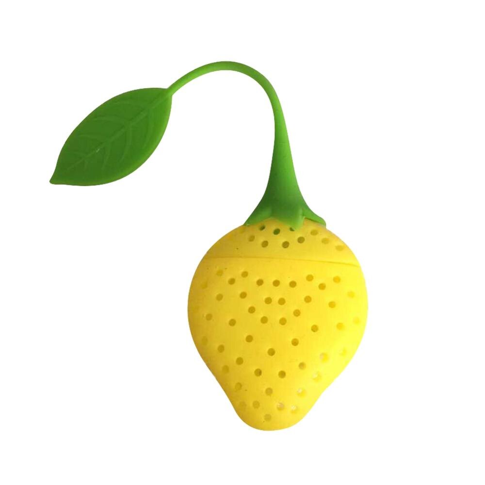 Thee Zetgroep Theepot Filter Leuke Olifant Siliconen Filter Voor Thee & Koffie Kruiden Filter Diffuser Drinkware Keuken Accessoires: A-yellow
