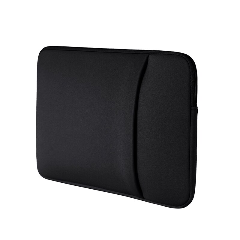 Pokrowiec na laptopa pokrowiec na laptopa pokrowiec na notebooka pokrowiec na laptopa macbook Air iPad Air 11 13 14 15 15.6 cala: Black / 15.6-cal