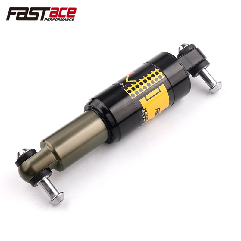 1pc Fastace MTB Hydraulic Spring Shock Absorber 125 150 165 185mm 650lbs e-Bike Rear Shock for Xiaomi Pro 2 Kugoo G Booster M5