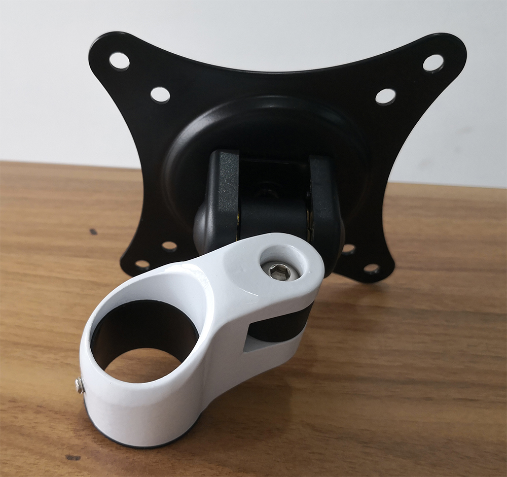 VESA Mount Head 75x75mm/ 100x100mm with Joint Connector and Screw Parts for Monitor Mount Holder Arm