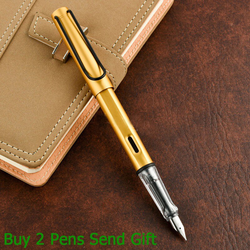 Al Star Meal Ink Fountain Pen Office Writing Pen Buy 2 Pens Send: Gold Pen