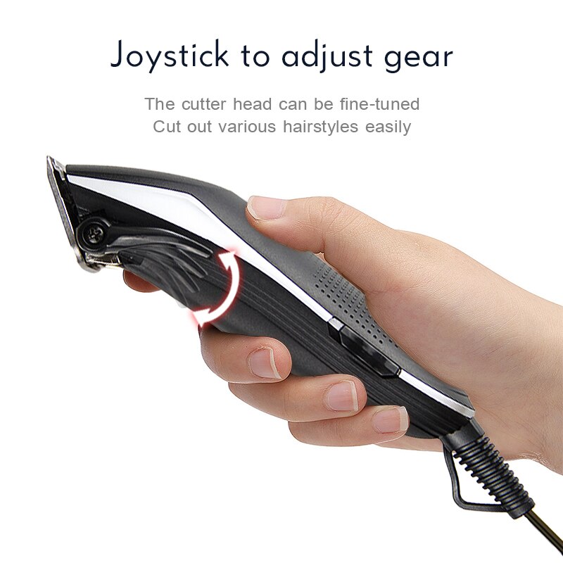 Professionele Kapper Mannen Elektrische Tondeuse Tondeuse Scheren Machine Eenvoudig Te Bedienen Trimmer Hair Care Tool 45
