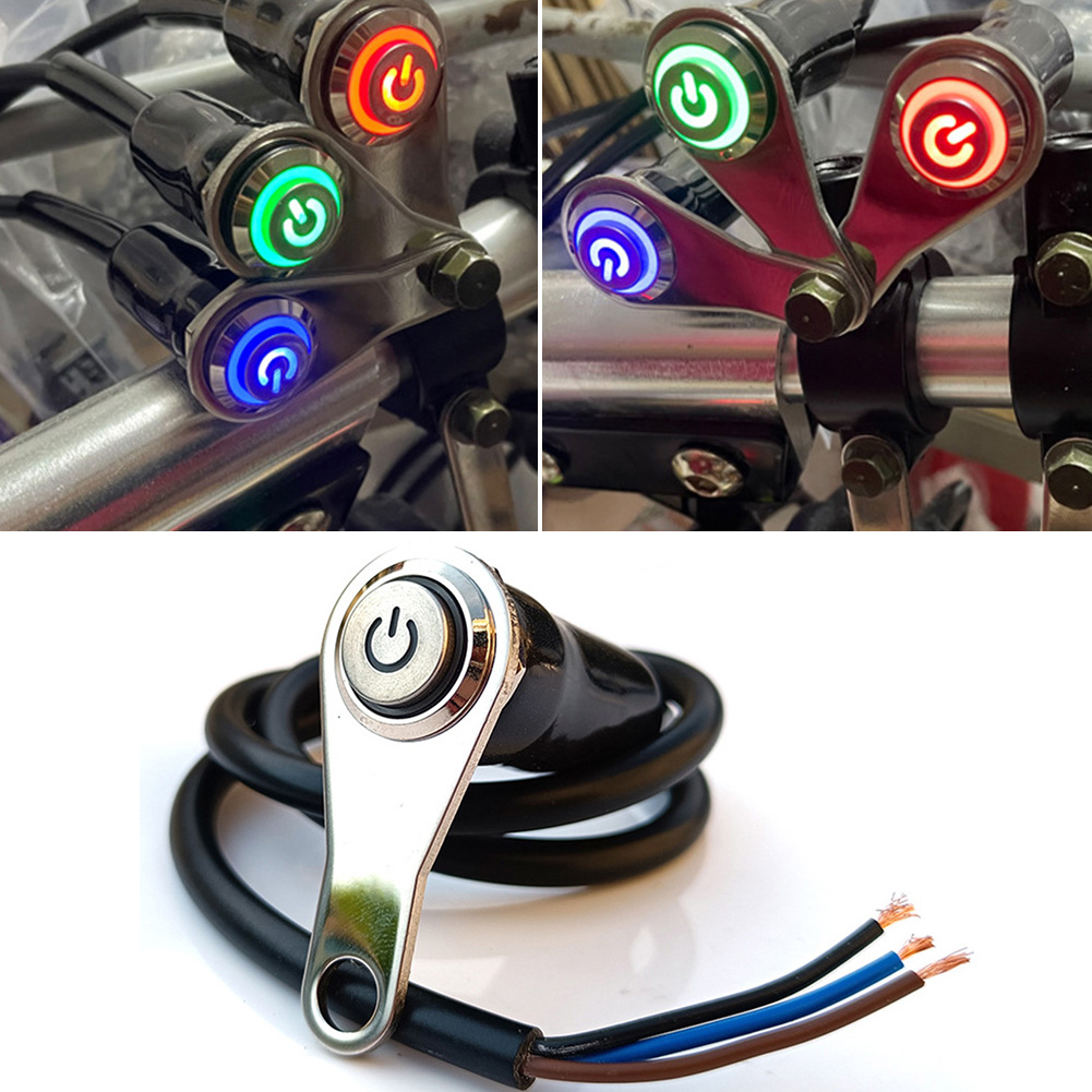 LED Motorcycle Switch ON+OFF Handlebar Mount Alumi... – Grandado