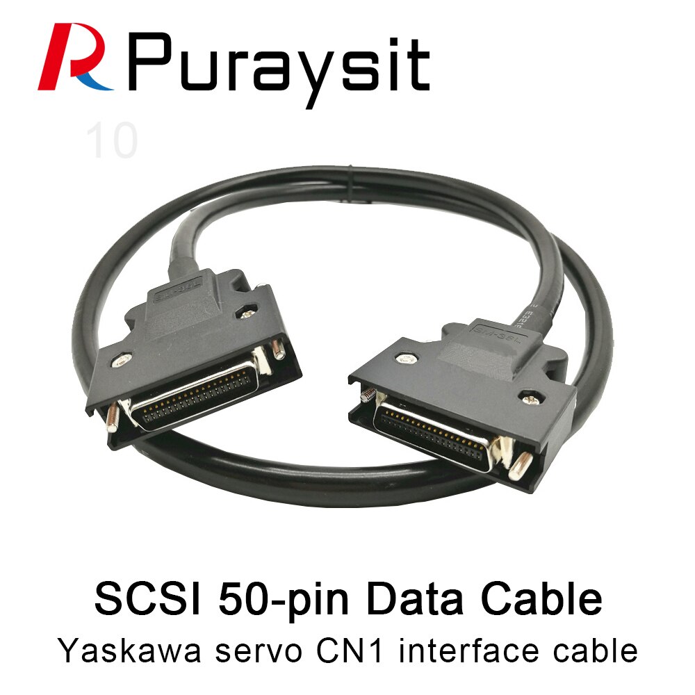 Wavetopsign SCSI 20pin 26pin 44pin 50pin 3M Data Cable SCSI 50-core Yaskawa Delta Mitsubishi Servo CN1 Interface Cable