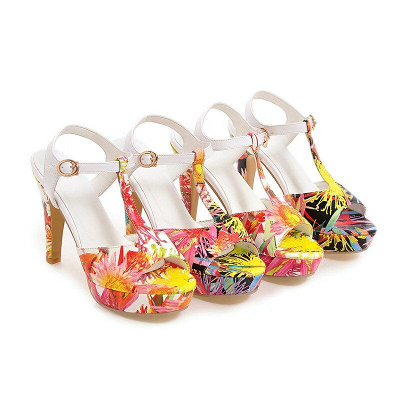 MORAZORA 2020 grande formato 46 sandali delle donne di estate fibbia tacchi alti sandali della piattaforma open toe eleganti scarpe da sposa donna
