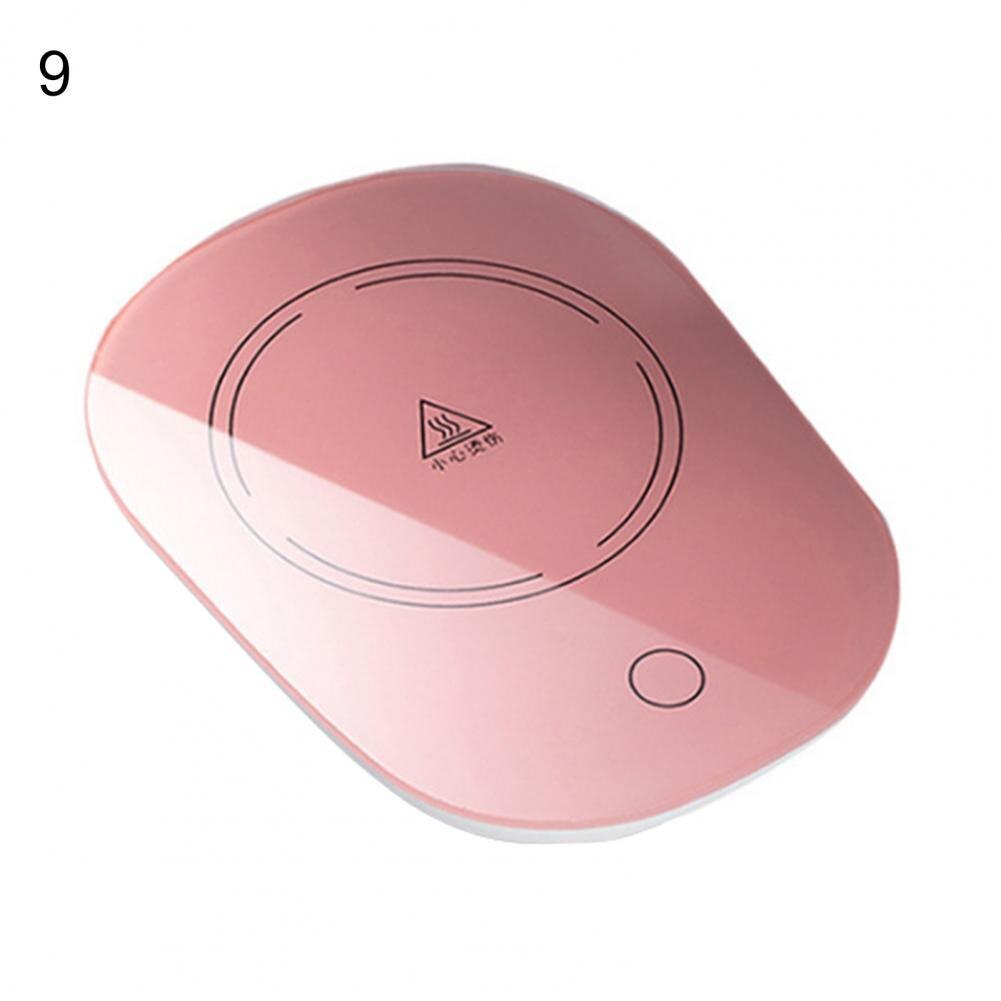 Electric Coaster Universal Heating Mug Pad Constant Temperature Quick Heating Cup Warmer Mug Heater Tray Electric Heated Pad: 9
