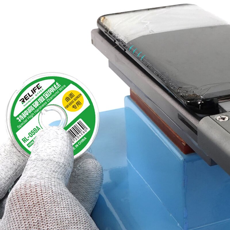 Separating Wire RELIFE RL-059A 059B 059C Special High Hardness Diamond Wire Cutting for Screen LCD Separation Line Separator Aid