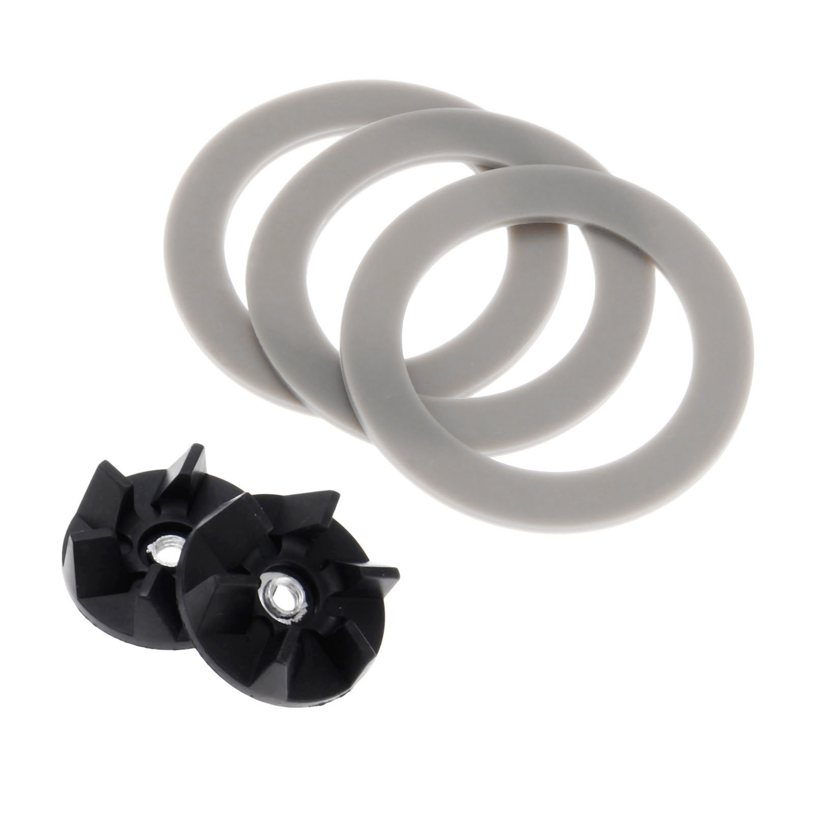 5pcs/kit Blender Rubber Drive Clutch+ Sealing Gasket Rings fits for Hamilton Beach/Cuisinart Blenders Replace Number 990035800