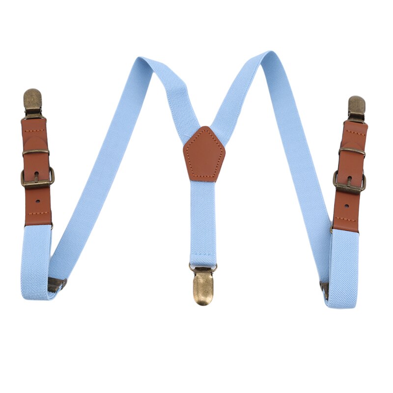 Kids Suspenders Children Adjustable Elastic Y-Back Metal Clips Suspender For Kid On Party Wedding Clothes Accessories