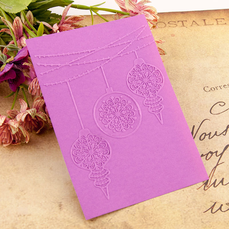 3D Embossing Folders for Card Making DIY Stencil Plastic Christmas Embossing Folder Scrapbooking Photo Album Card Template Tools