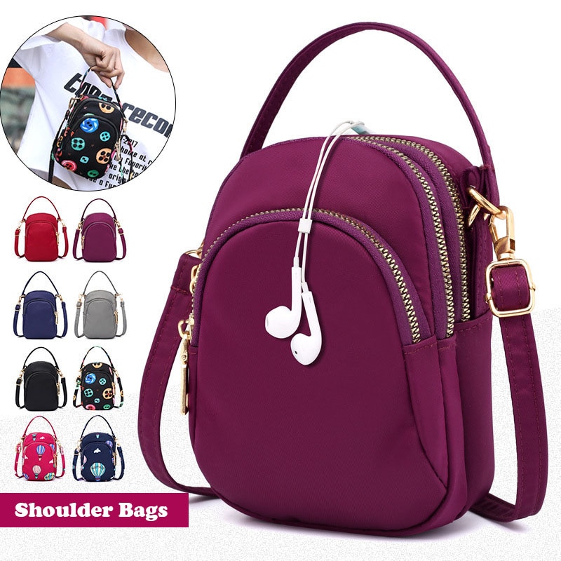 Mini Schoudertas Vrouwen Mode Dame Crossbody Tas Met Hoofdtelefoon Plug Messenger Tas Handtas Vrouwelijke Tas Mobiele Telefoon Voor meisjes