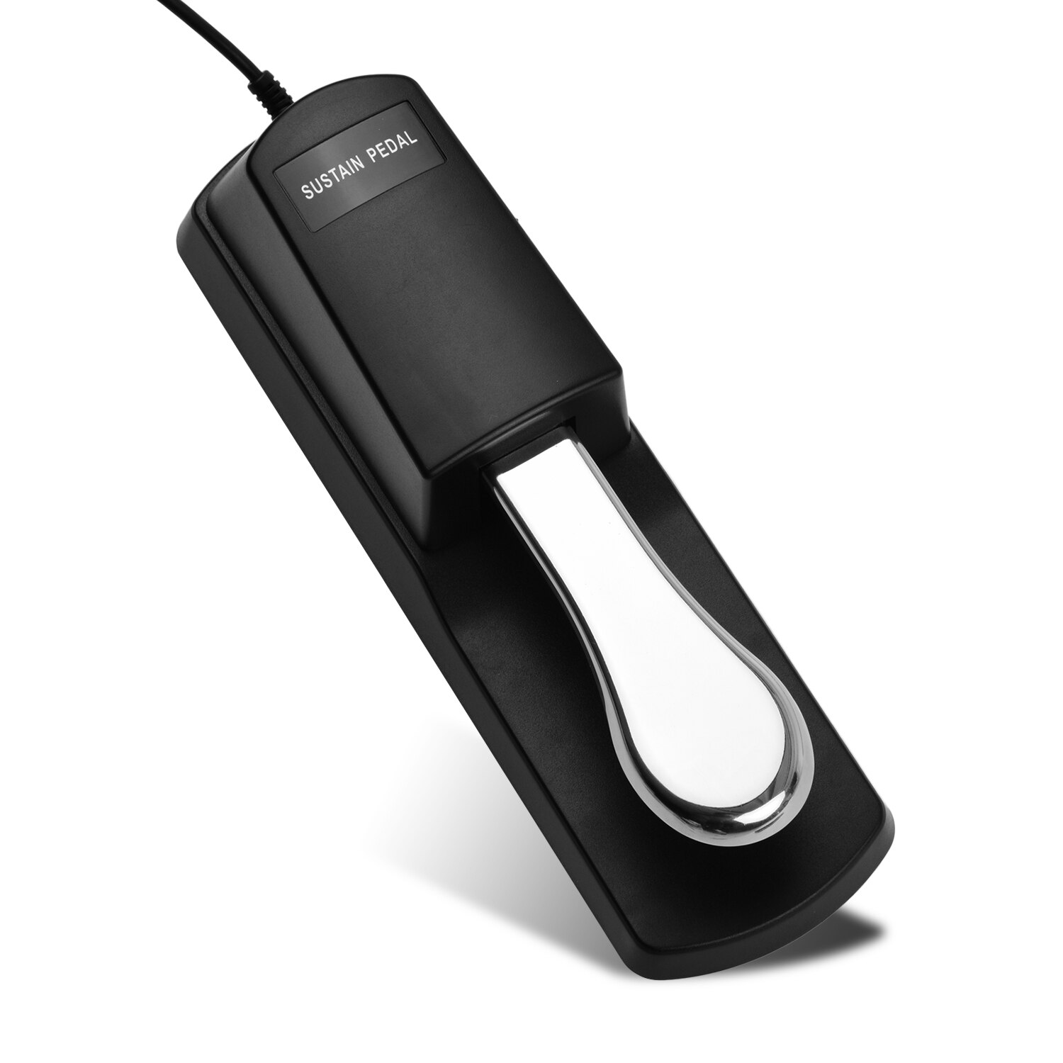 piano pedal Piano Sustain Pedal Keyboard Damper Pedal 6.35mm Plug Compatible with Roland Electronic Organ MIDI Keyboards pedal