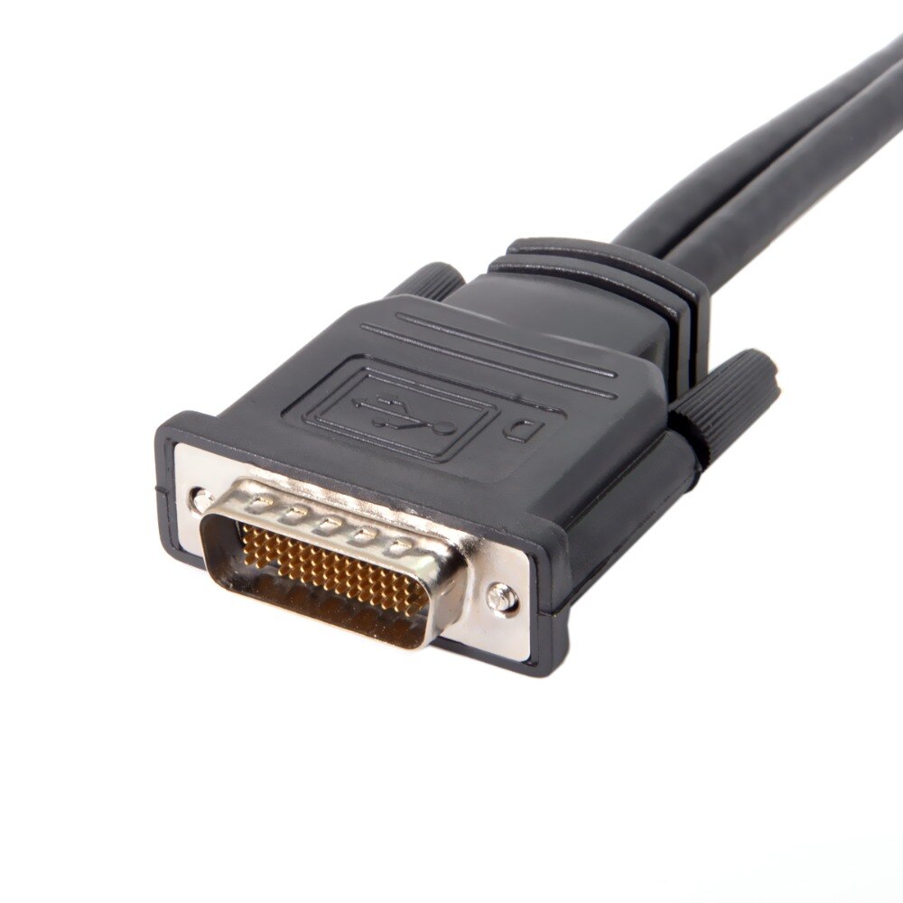 DMS 59 Pin męski na 2 HDMI DVI VGA Displayport splitter rozszerzenie Adapter do kabla dla karta graficzna monitory HDMI