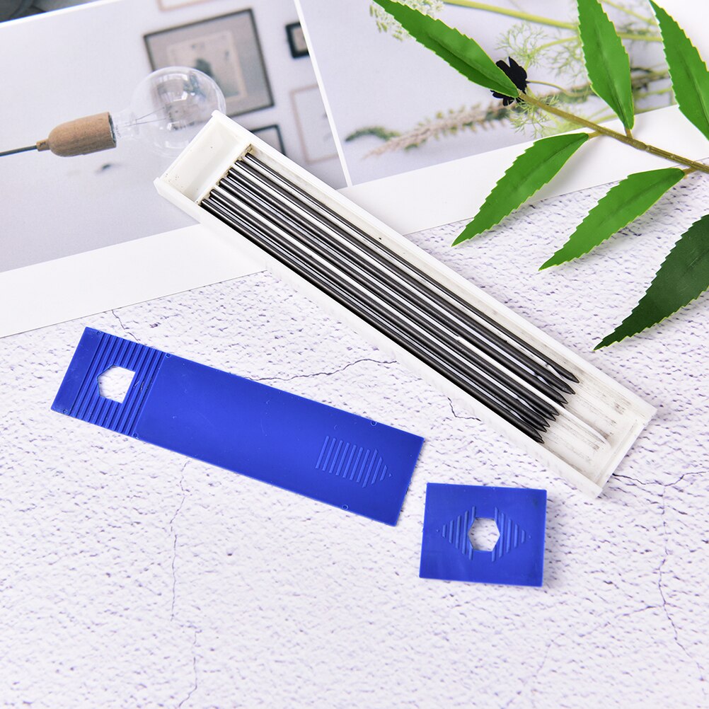6 Pcs/pack 2B 4B HB Grade Black Leads Pen Refills For School Exam Mechanical Pencil For Office School Kids Students Supply ZMONH