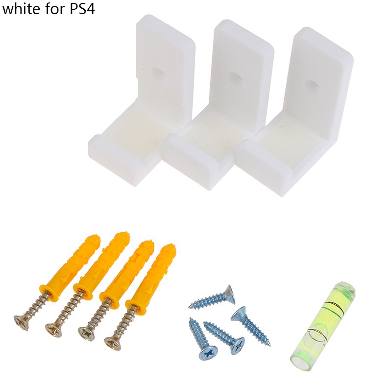 Muurbeugel muurbevestiging + schroevenset voor playstation 4 ps4 slim pro gameconsole: A2