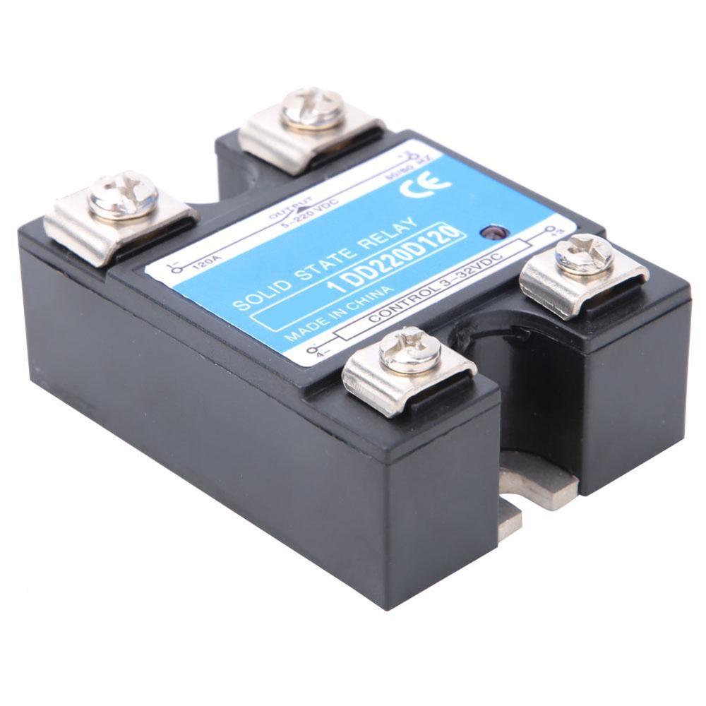 Solid state relæ dc-dc ssr input 3-32 vdc solid state relæ modul switch 10a/25a/40a/60a/75a/80a/100a/120a: 100a