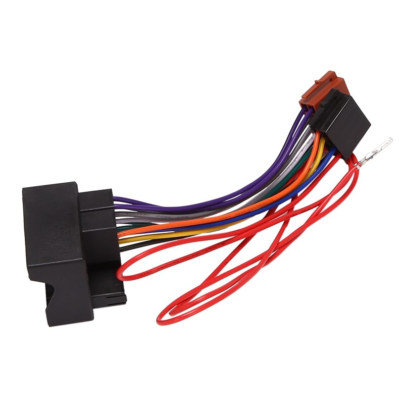 Cable de arnés de cableado de potencia ISO para coche, adaptador de Cable de antena de Radio, Audio estéreo, para Peugeot 207, 307, 407, Citroen C2, C5