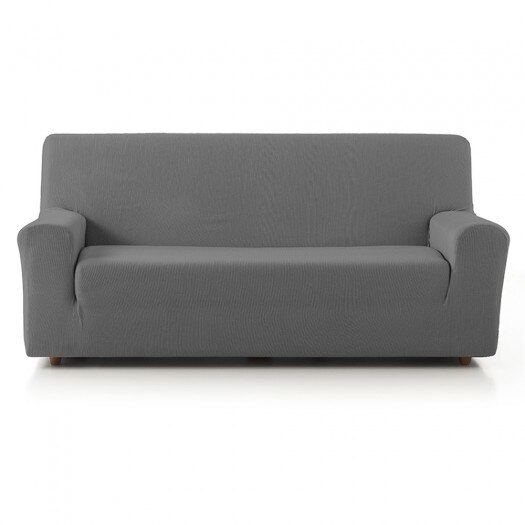 PROMOPACK DÚO 3 + 2 Funda Sofá Elástica RÚSTICA TEXTURAS HOME: Gris