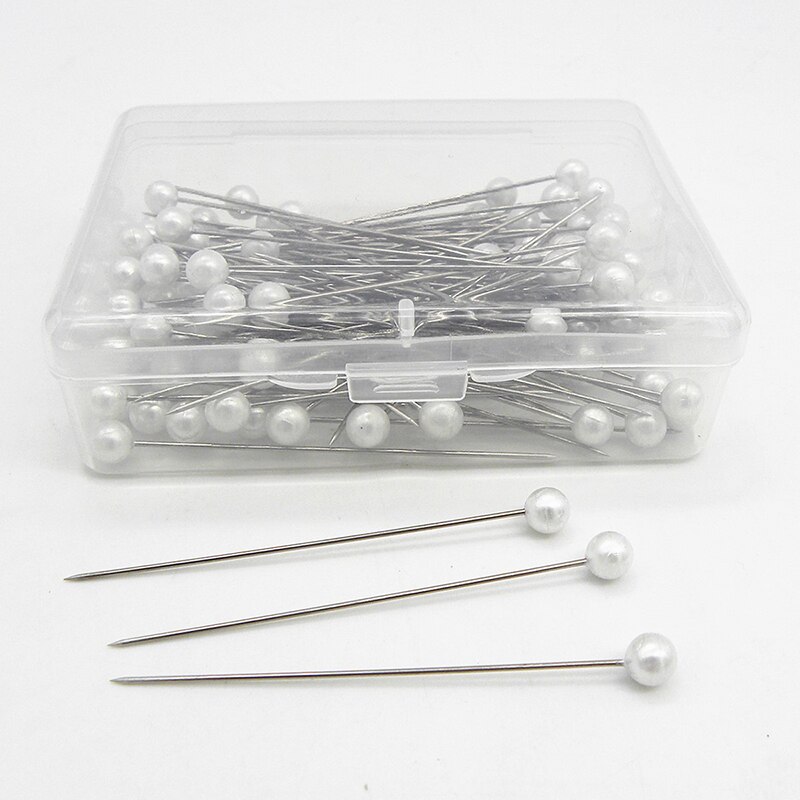 YOMDID 100pcs/Set Sewing Pins Locating Pin DIY Craft Patchwork Dressmaking Pins Apparel Sewing Needle Garment Sewing Accessories