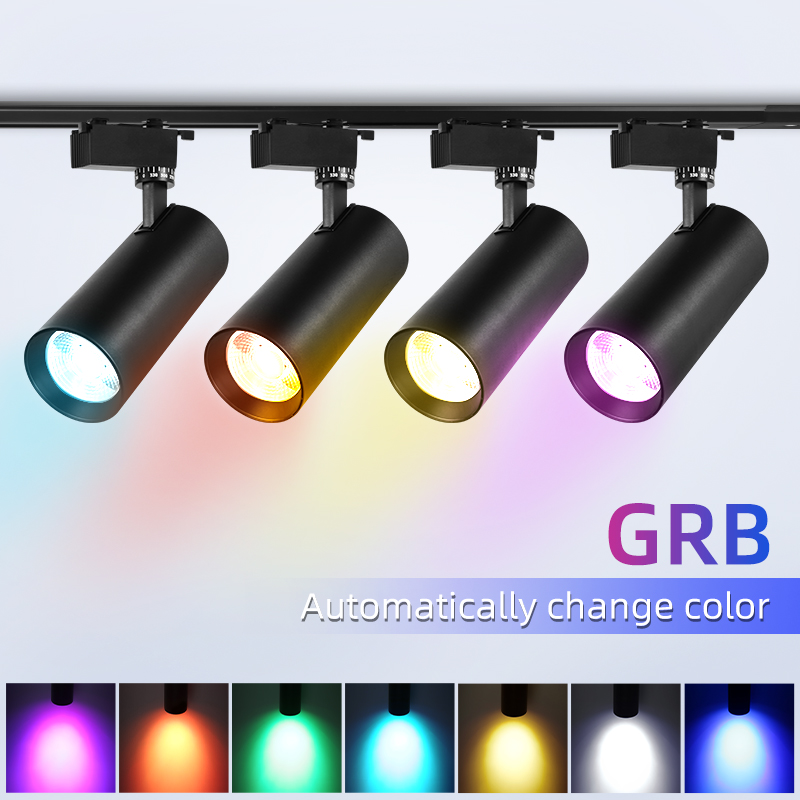 RGB Schiene Beleuchtung LED Neon- LED Stelle Bühne Lichter Leuchte Decke Lampe für Zimmer Dekor Disko Bar Bekleidungsgeschäft Schienen Licht einstellen