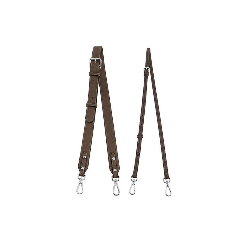 Zapasowy pasek na ramię ze skóry bydlęcej do małego paska crossbody Longchamp bez modyfikacji dziurkowania