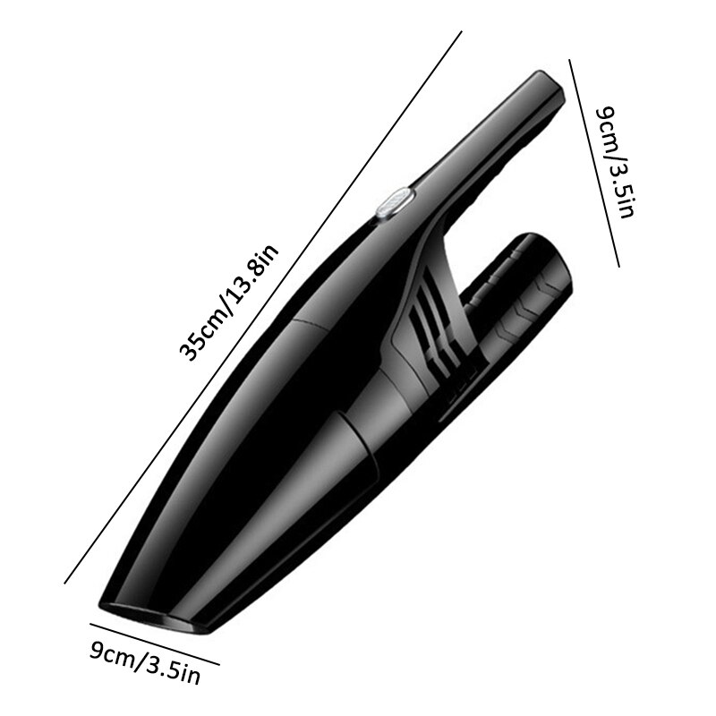 150W odkurzacz samochodowy ręczny bezprzewodowy/wtyczka samochodowa 12V 8500rocznie bardzo duża siła ssąca odkurzacz na mokro/na sucho 20000 obr./min dla samochodu W domu