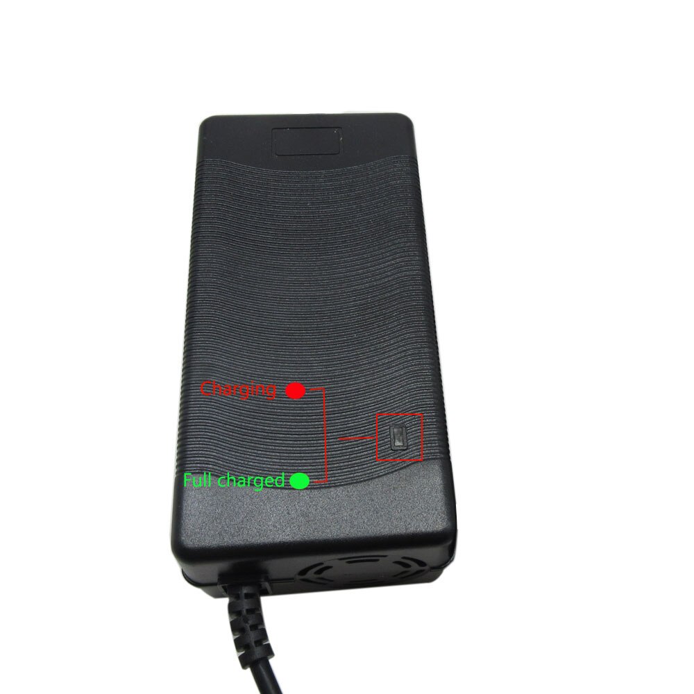 48v 54.6v 3a litiumbatterilader for 13s x 48 volt 48 v 3a li-ion 20ah x 30ah lader likestrøm  gx16 xlr  xt60 -kontakt