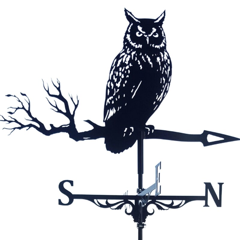 Farba w sprayu ze stali nierdzewnej ogrodnictwo ogród kierunek znak pogoda wiatrowskaz retro U90A