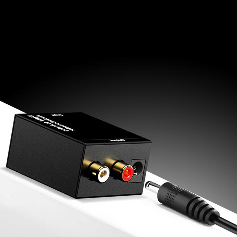 Digitale Audio Analoog Converter Ondersteuning Bluetooth Optical Fiber Toslink Signaal Naar Rca R/L Elektronische Audio Decoder Versterker