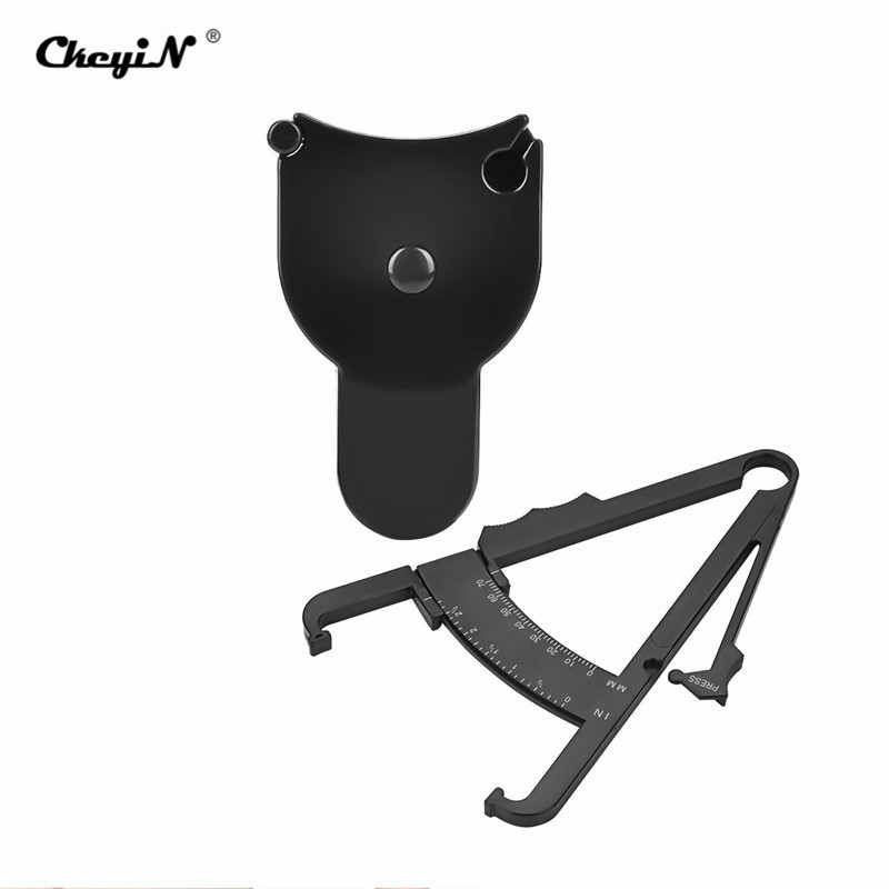 Lichaamsvet Monitoren Vet Tester Body Huidplooi Tape Meting Tool met Meetlint Lichaamsvet Monitoren Remklauw Gezondheidszorg Tool