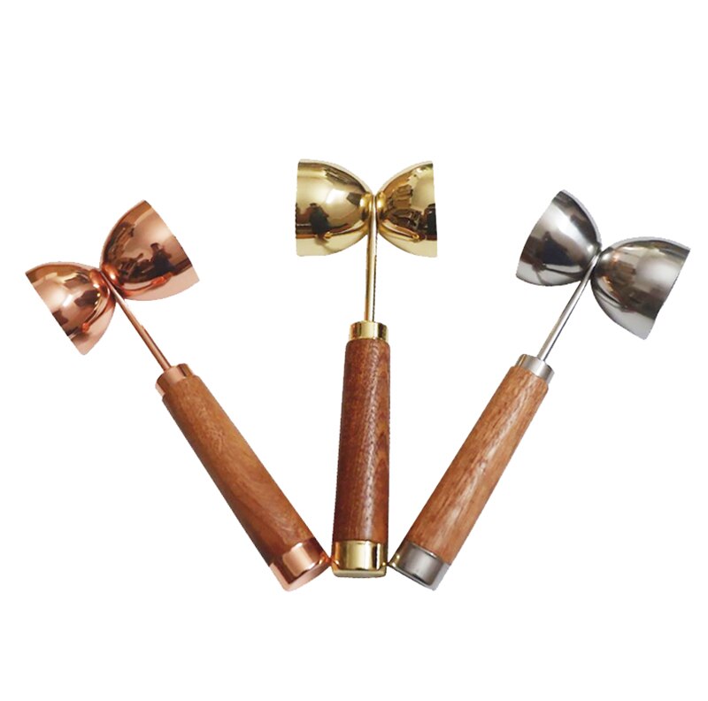 30/60ml hammer jigger bar cocktail dobbelt jigger mål med et håndtag for større hastighed og brugervenlighed