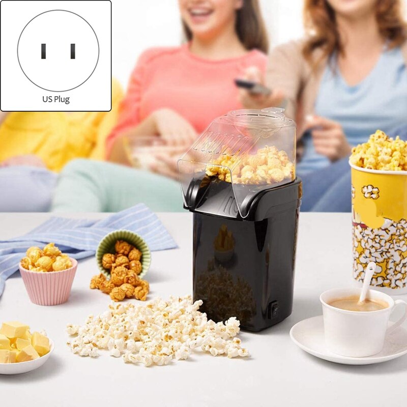 Popcorn Machine, Verwijderbare Air Popcorn Popper Maker Voor Thuis Geen Olie, Heerlijke Gezonde Snack