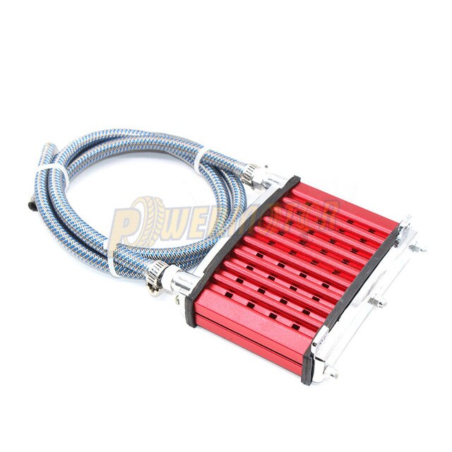 Universal Motorcycle Oil Radiator CNC Aluminum Eng... – Grandado