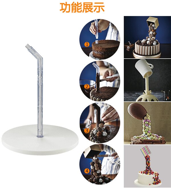 product Cake Support Structure Frame Anti Gravity pouring cake kit Hanging Decorative Cake Stand Birthday Wedding Party DIY