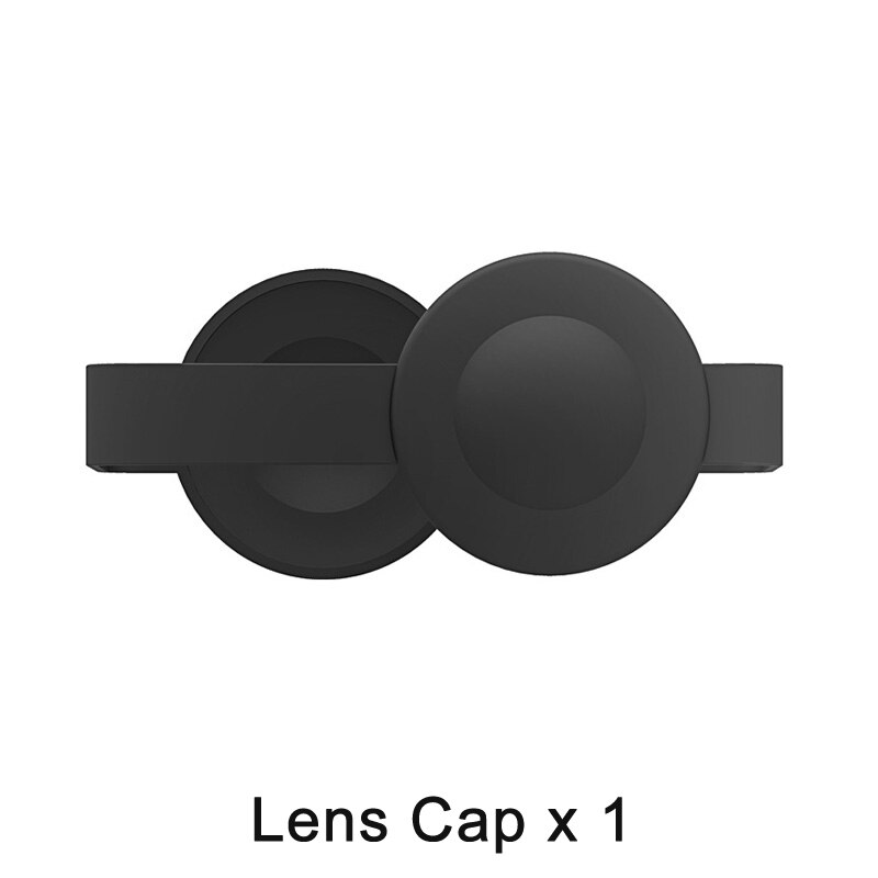 Silicone Case Voor Gopro Max 360 Gehard Glas Screen Protector Beschermende Lens Cap Behuizing Cover Voor Go Pro Max Accessoires: E2019-C