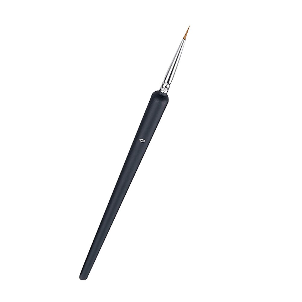 Malebørste nylonbørste akrylmaling tynd krog stregtegning maling pensel malerbørste pen maleri forsyninger: 0