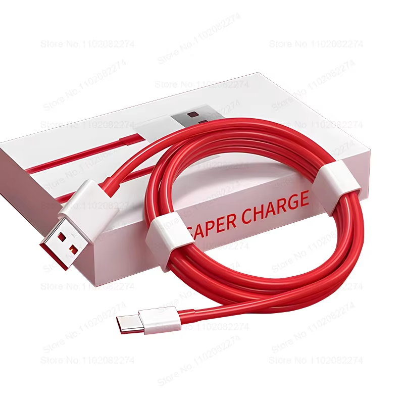 100W SuperVOOC Snelle oplader EU US Plug Snel opladen USB-oplader Type C Kabel Telefoonadapter voor Oneplus 13 12 11 10 Pro 12r 13r: eu