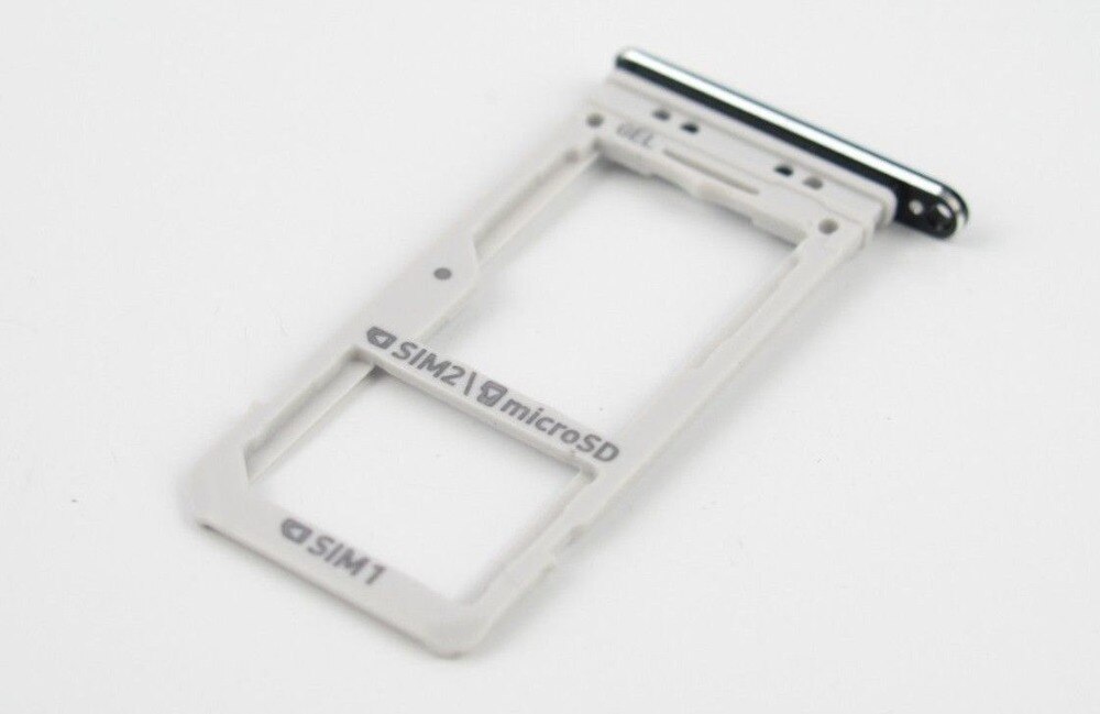 Double plateau de carte SIM/support de plateau de carte Micro SD pour Samsung Galaxy S8 G950/ S8 Plus G955